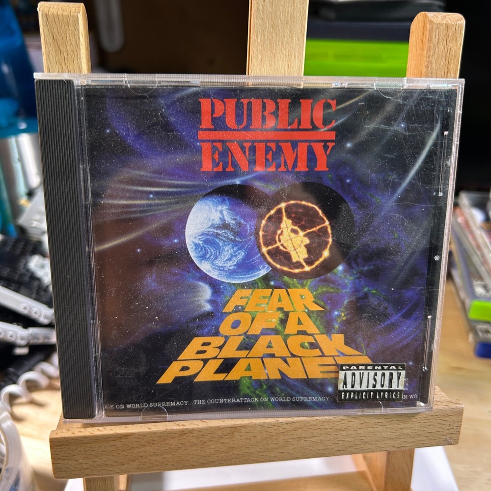 Public Enemy Fear of a Black Planet CD 1990 Def Jam Columbia CK 45413 Hip Hop